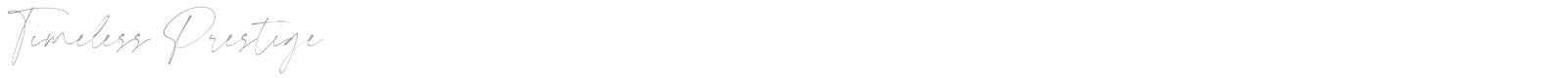 Timeless Prestige font preview